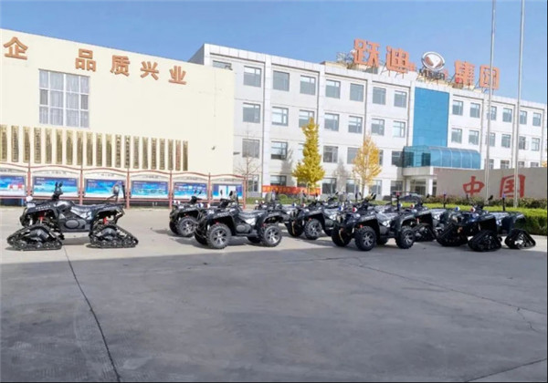助力冬奥|跃迪全地形车批量发往张家口